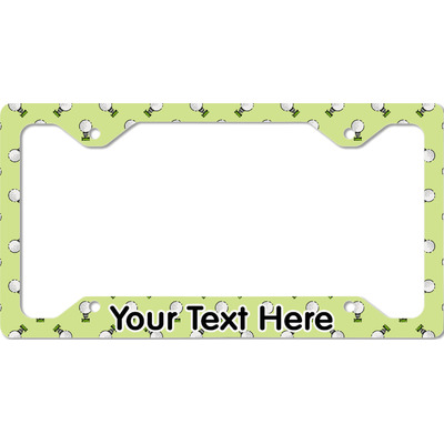 Custom Golf License Plate Frame - Style C (Personalized) | YouCustomizeIt