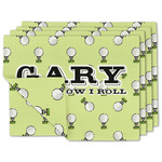 Golf Linen Placemat w/ Name or Text