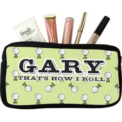 Golf Makeup / Cosmetic Bag - Small (Personalized)