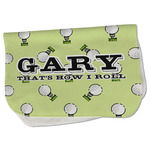 Golf Burp Cloth - Fleece w/ Name or Text