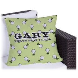 Golf Outdoor Pillow - 20" (Personalized)