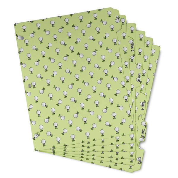 Custom Golf Binder Tab Divider - Set of 6 (Personalized)