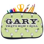 Golf Neoprene Pencil Case - Medium w/ Name or Text