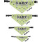 Golf Pet Bandana Sizes