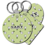 Golf Plastic Keychain (Personalized)