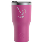 Golf RTIC Tumbler - Magenta - Laser Engraved - Single-Sided (Personalized)