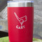 Golf Red Polar Camel Tumbler - 20oz - Close Up