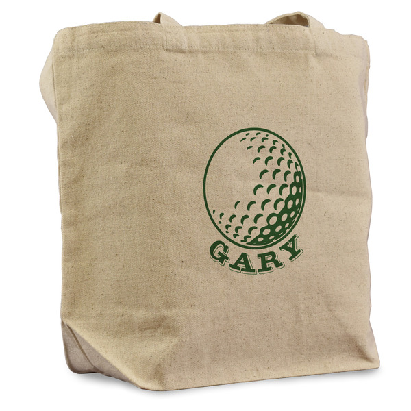 Custom Golf Reusable Cotton Grocery Bag (Personalized)