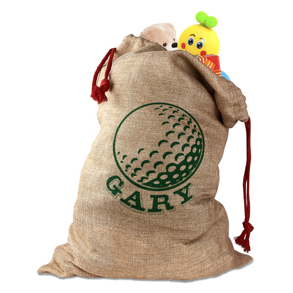 Custom Golf Santa Sack (Personalized)