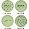 Golf Set of Lunch / Dinner Plates (Approval)