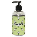 Golf Plastic Soap / Lotion Dispenser (8 oz - Small - Black) (Personalized)