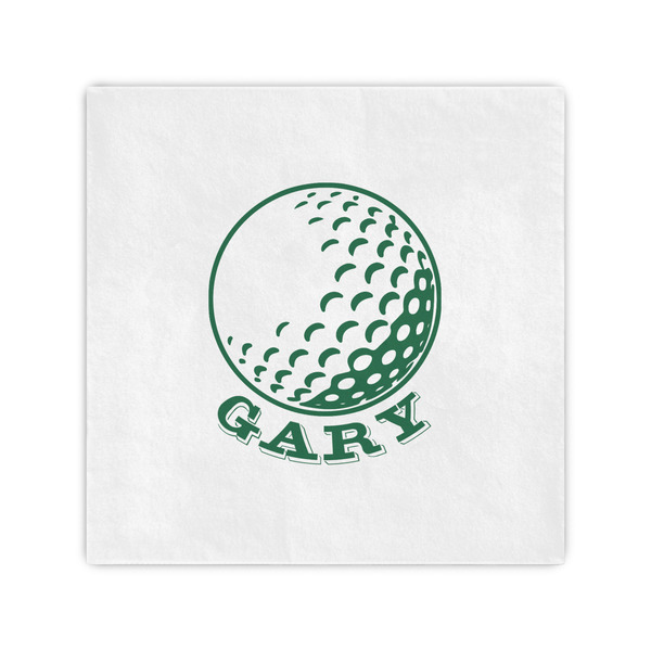 Custom Golf Cocktail Napkins (Personalized)