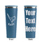 Golf Steel Blue RTIC Everyday Tumbler - 28 oz. - Front and Back