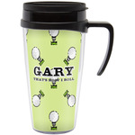 Golf Acrylic Travel Mug with Handle (Personalized)