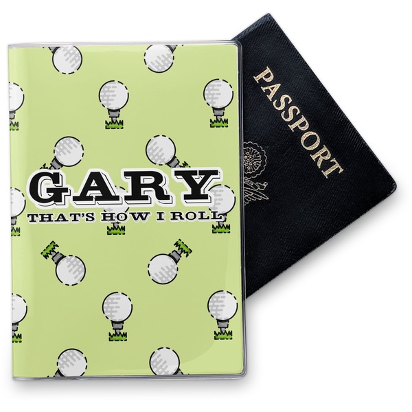 Custom Golf Vinyl Passport Holder (Personalized)