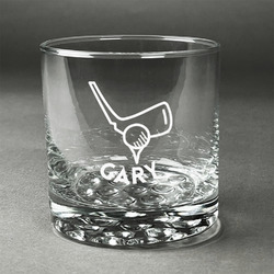 Golf Whiskey Glass (Single) (Personalized)