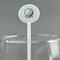 Golf White Plastic 5.5" Stir Stick - Round - Main