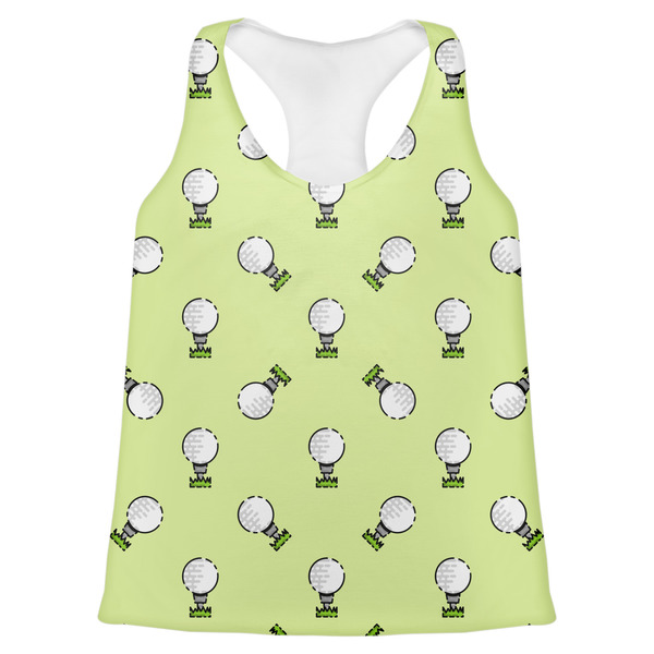 Custom Golf Womens Racerback Tank Top - Small