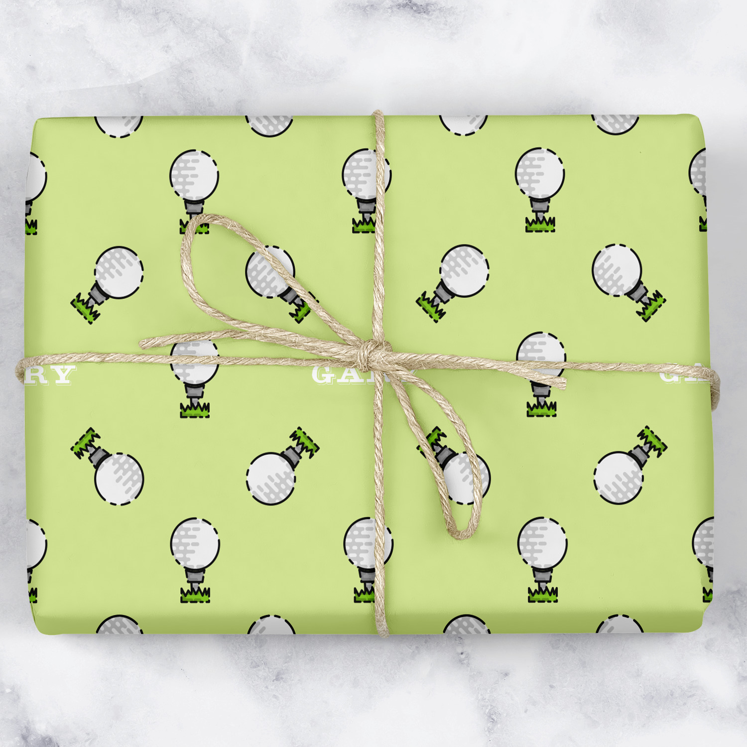 Golf deals wrapping paper