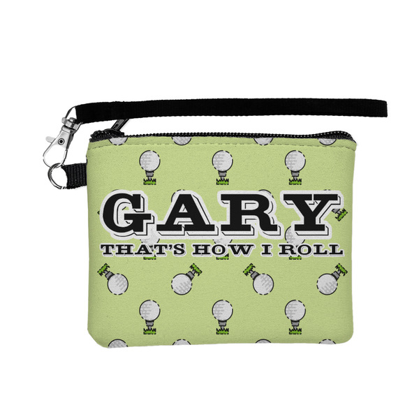 Custom Golf Wristlet ID Case w/ Name or Text