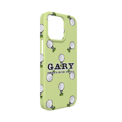Golf iPhone Case - Plastic - iPhone 13 Mini (Personalized)