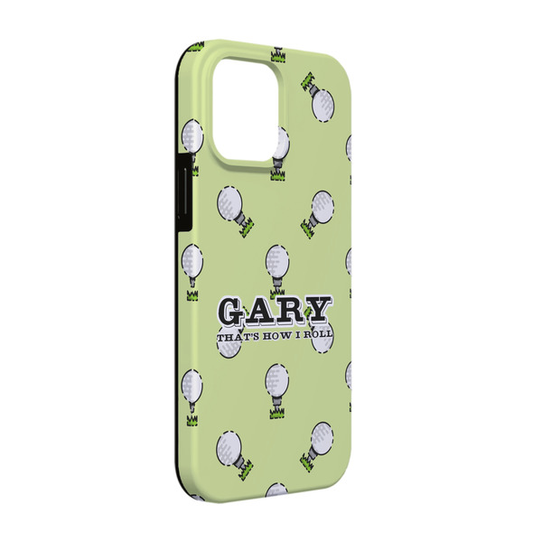 Custom Golf iPhone Case - Rubber Lined - iPhone 13 Pro (Personalized)