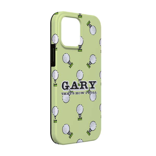 Custom Golf iPhone Case - Rubber Lined - iPhone 13 (Personalized)