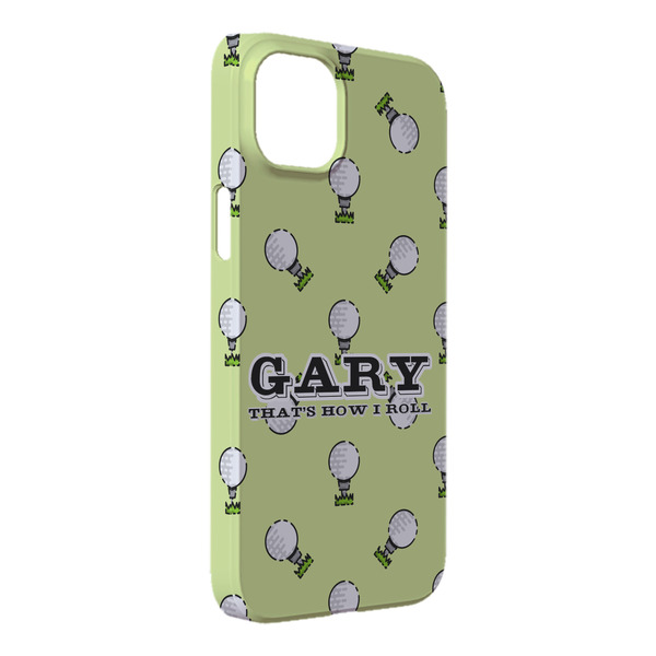 Custom Golf iPhone Case - Plastic - iPhone 14 Pro Max (Personalized)