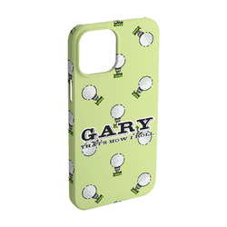 Golf iPhone Case - Plastic - iPhone 15 (Personalized)