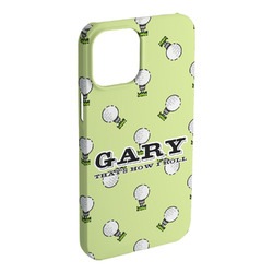 Golf iPhone Case - Plastic - iPhone 15 Plus (Personalized)