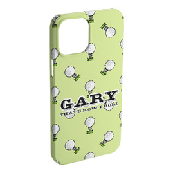 Golf iPhone Case - Plastic - iPhone 15 Pro Max (Personalized)