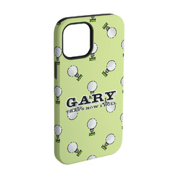 Golf iPhone Case - Rubber Lined - iPhone 15 (Personalized)