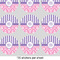 Pink & Purple Damask 2" Multipurpose Round Labels - Sheet