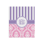 Pink & Purple Damask Poster - Matte - 20x24 (Personalized)