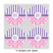 Pink & Purple Damask 4" Multipurpose Round Labels - Sheet