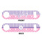 Pink & Purple Damask Bar Bottle Opener - White - Approval