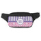 Pink & Purple Damask Fanny Packs - FRONT