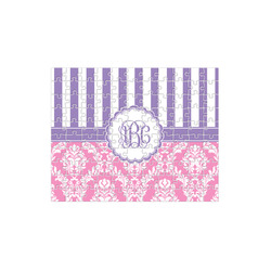 Pink & Purple Damask 110 pc Jigsaw Puzzle (Personalized)