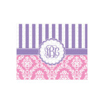 Pink & Purple Damask 252 pc Jigsaw Puzzle (Personalized)