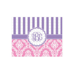 Pink & Purple Damask 252 pc Jigsaw Puzzle (Personalized)