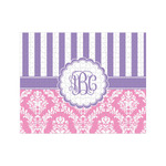 Pink & Purple Damask 500 pc Jigsaw Puzzle (Personalized)