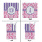 Pink & Purple Damask Party Favor Gift Bag - Gloss - Approval