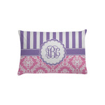 Pink & Purple Damask Pillow Case - Toddler (Personalized)