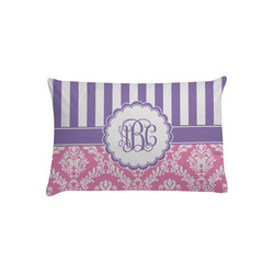 Pink & Purple Damask Pillow Case - Toddler (Personalized)