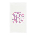 Pink & Purple Damask Guest Paper Towels - Full Color - Standard (Personalized)