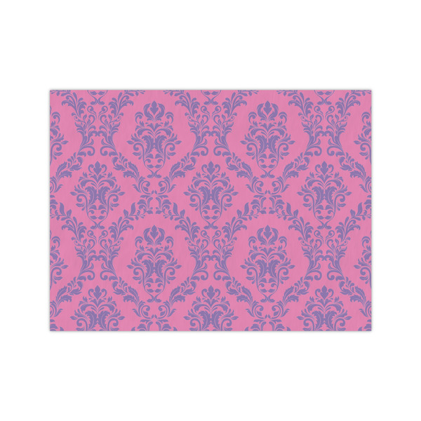 Custom Pink & Purple Damask Medium Tissue Papers Sheets - Heavyweight