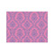 Pink & Purple Damask Tissue Paper - Heavyweight - Medium - Front