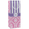 Pink & Purple Damask Wine Gift Bag - Gloss - Main