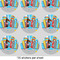 Superhero in the City 2" Multipurpose Round Labels - Sheet