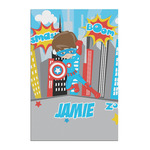 Superhero in the City Posters - Matte - 20x30 (Personalized)